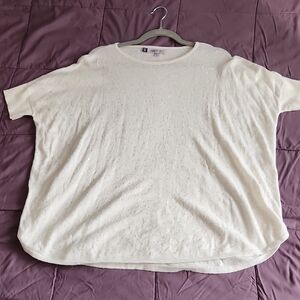 Women's Cream Top Size small